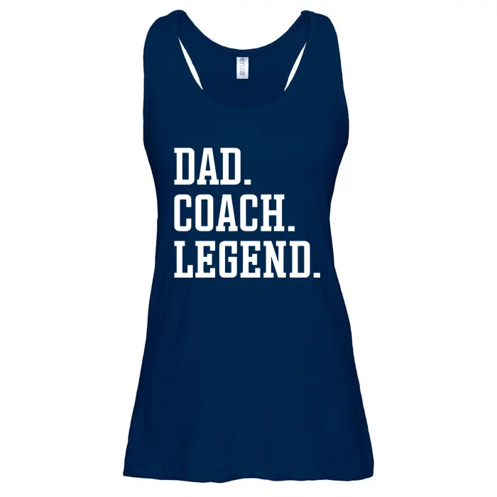 Dad Coach Legend Coach Dad Ladies Essential Flowy Tank