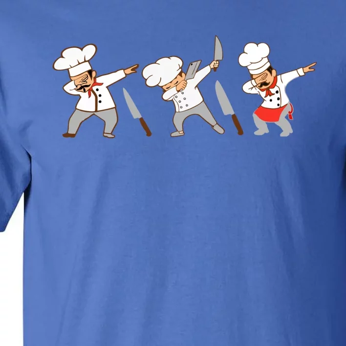 Dabbing Chef Lover Chief Cook Culinary Gift Tall T-Shirt