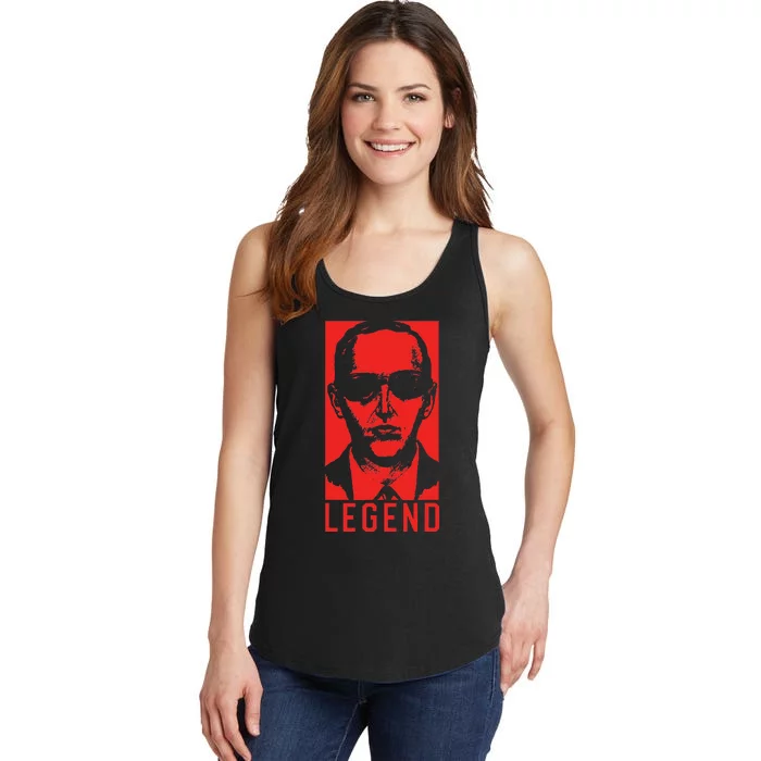 Db Cooper Legend Vintage 1971 Skyjacking Heist Ladies Essential Tank