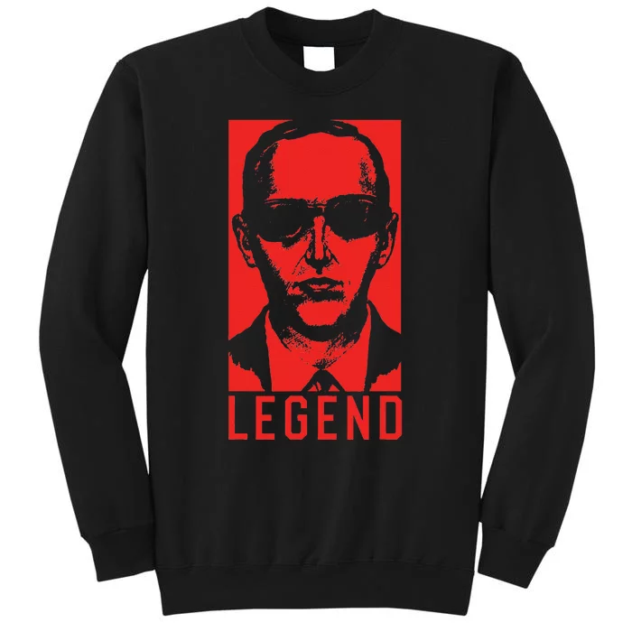 Db Cooper Legend Vintage 1971 Skyjacking Heist Tall Sweatshirt