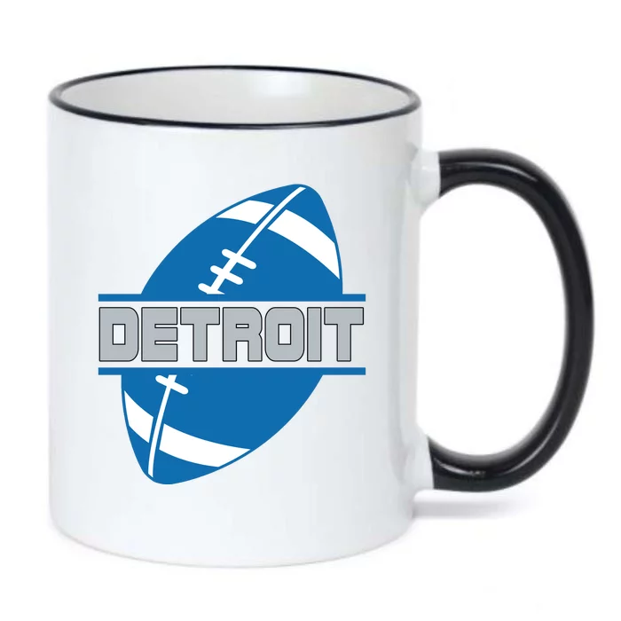 Detroit City Lions Sport Football Black Color Changing Mug