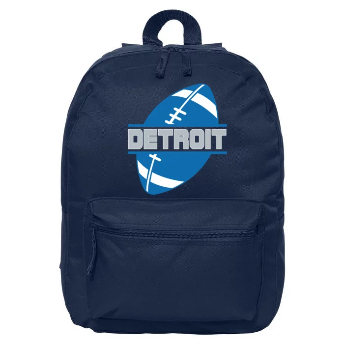 Detroit City Lions Sport Football 16 in Basic Backpack