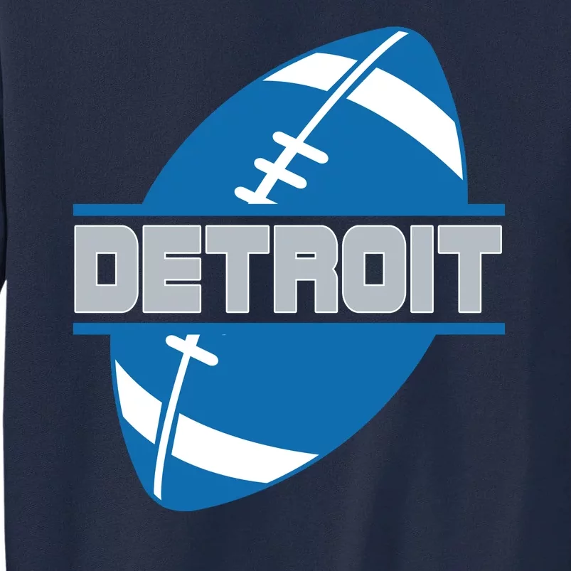 Detroit City Lions Sport Football Tall Sweatshirt