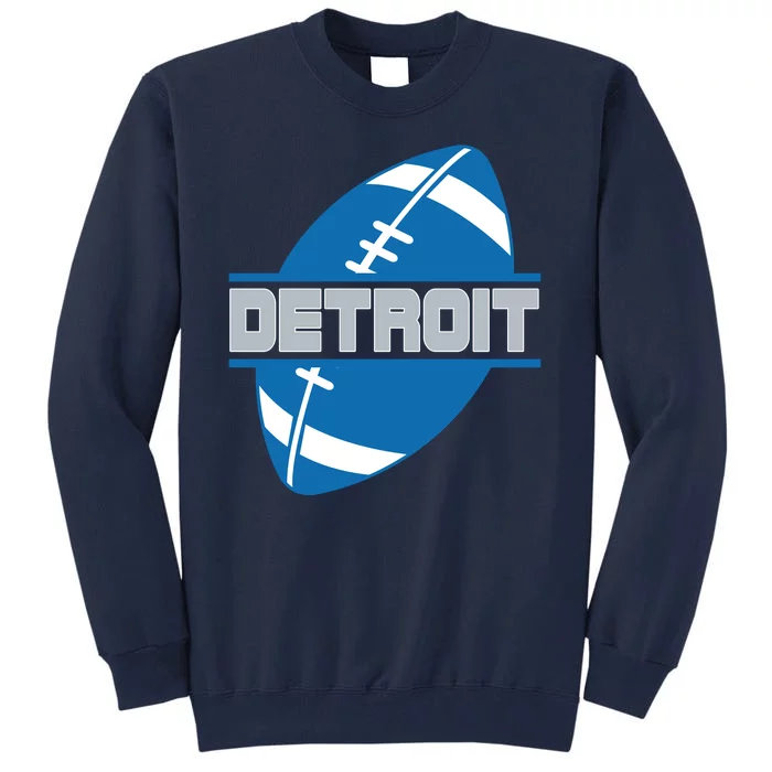 Detroit City Lions Sport Football Tall Sweatshirt