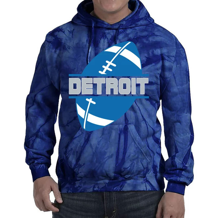 Detroit City Lions Sport Football Tie Dye Hoodie