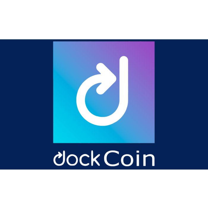 Dock Coin Logo Bumper Sticker