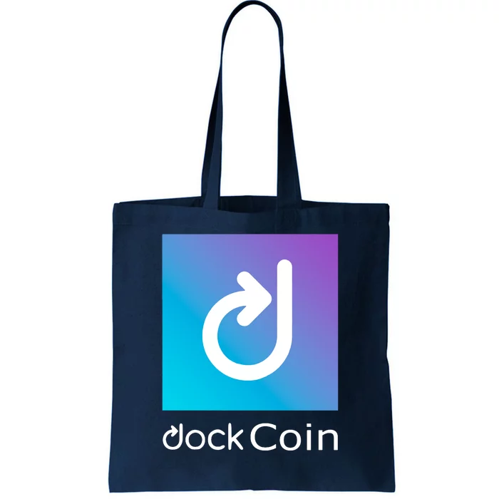 Dock Coin Logo Tote Bag