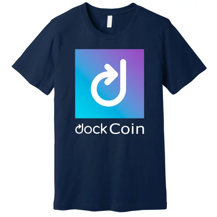 Dock Coin Logo Premium T-Shirt