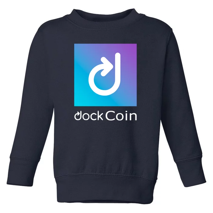 Dock Coin Logo Toddler Sweatshirt