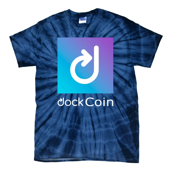 Dock Coin Logo Tie-Dye T-Shirt