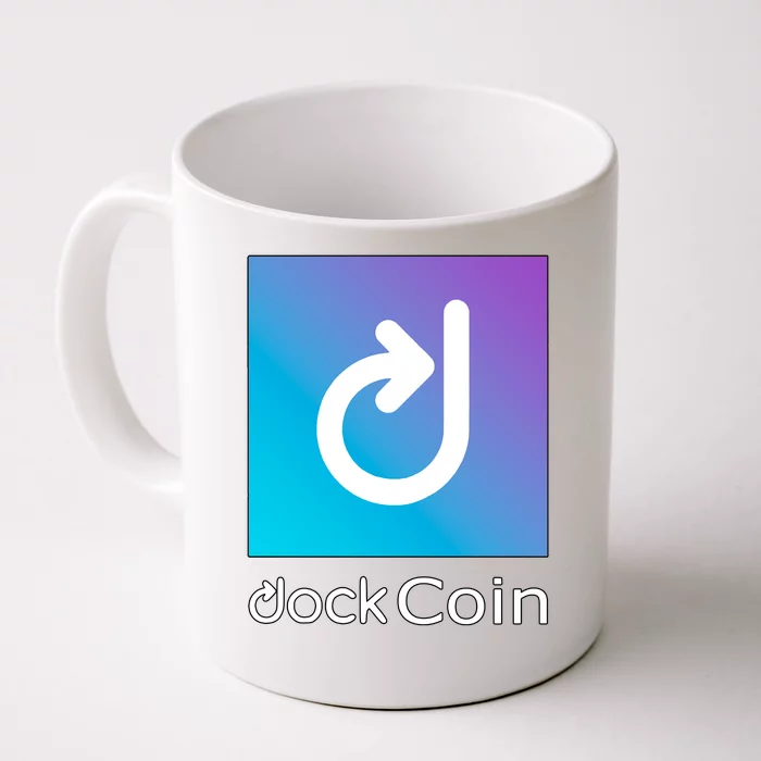 Dock Coin Logo Front & Back Coffee Mug