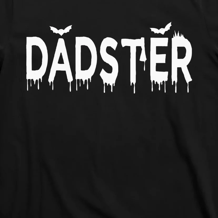 Dadster Couple Matching Family Mom Dad Halloween Party T-Shirt