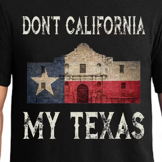 DonT California My Texas Alamo Lone Star State Flag Pajama Set