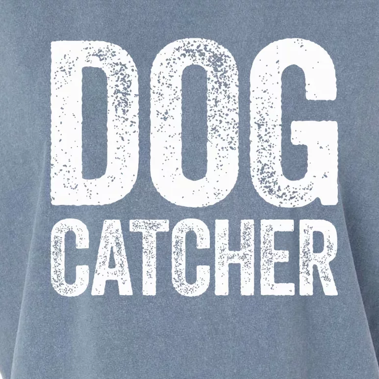 Dog Catcher Matching Costume Garment-Dyed Women's Muscle Tee