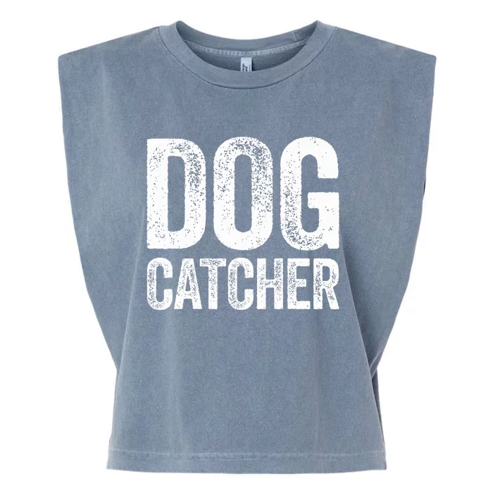 Dog Catcher Matching Costume Garment-Dyed Women's Muscle Tee