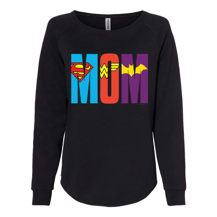 Dc Comics Mothers Day Super Hero Mom Womens California Wash Sweatshirt