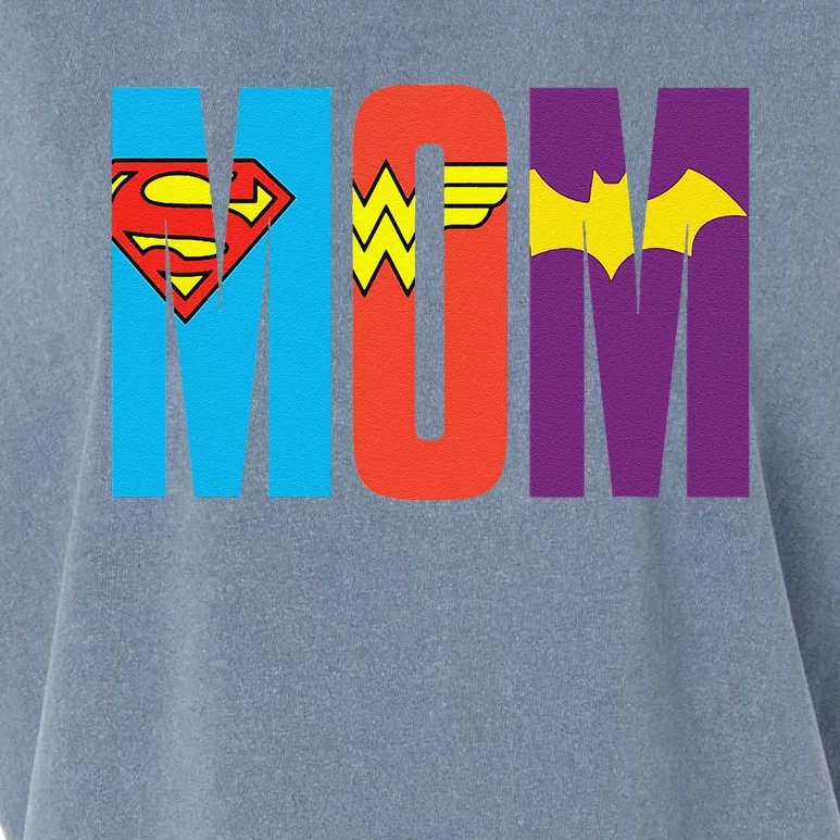 Dc Comics Mothers Day Super Hero Mom Garment-Dyed Women's Muscle Tee