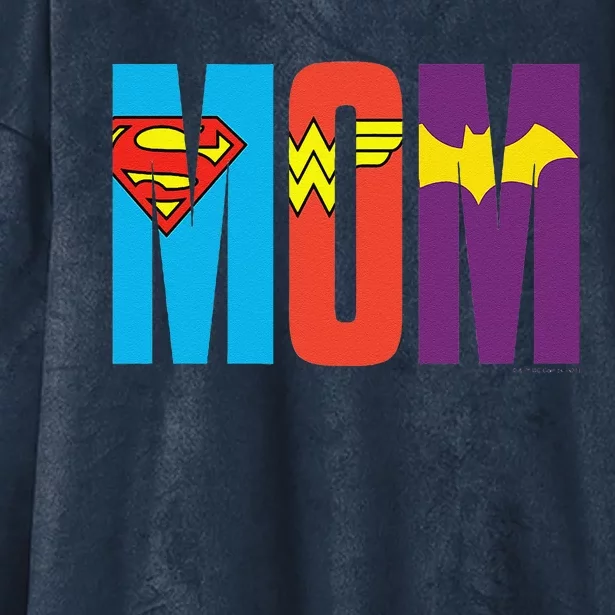 Dc Comics Mothers Day Super Hero Mom Hooded Wearable Blanket