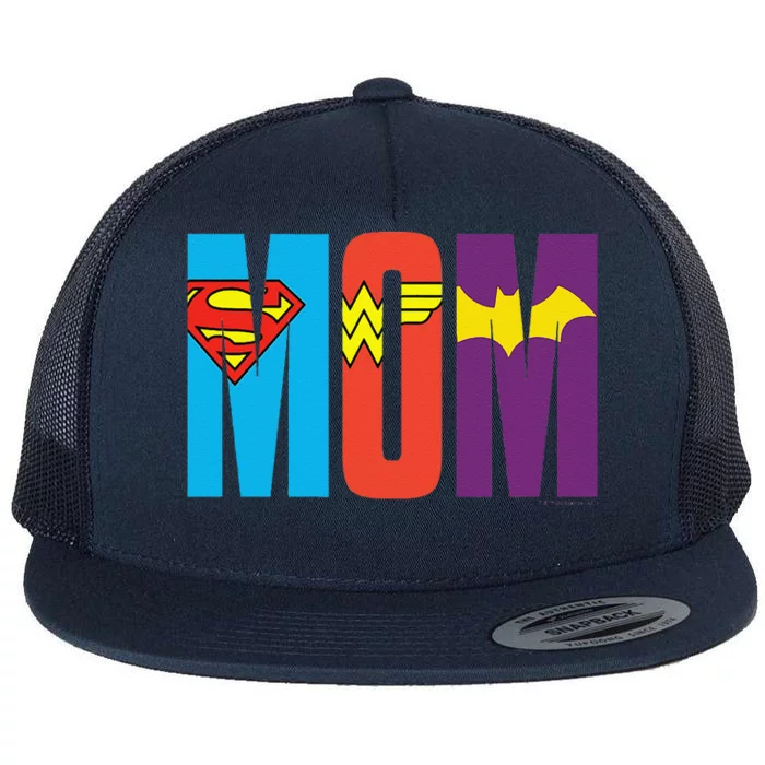 Dc Comics Mothers Day Super Hero Mom Flat Bill Trucker Hat