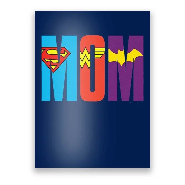 DC Comics Mother's Day Super Hero Mom Logo Poster