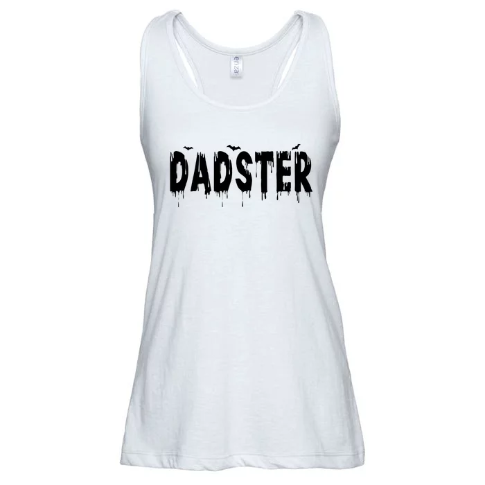 Dadster Couple Matching Family Mom Dad Halloween Party Ladies Essential Flowy Tank