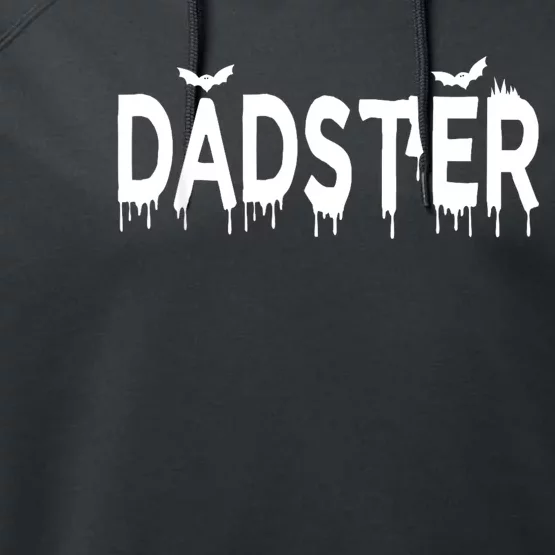 Dadster Couple Matching Family Mom Dad Halloween Party Performance Fleece Hoodie