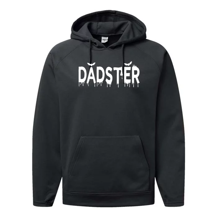 Dadster Couple Matching Family Mom Dad Halloween Party Performance Fleece Hoodie