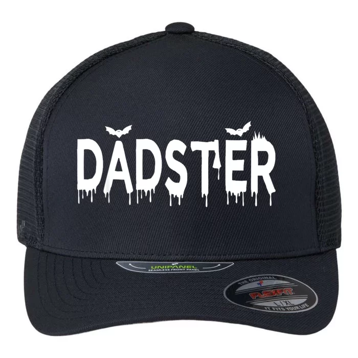 Dadster Couple Matching Family Mom Dad Halloween Party Flexfit Unipanel Trucker Cap