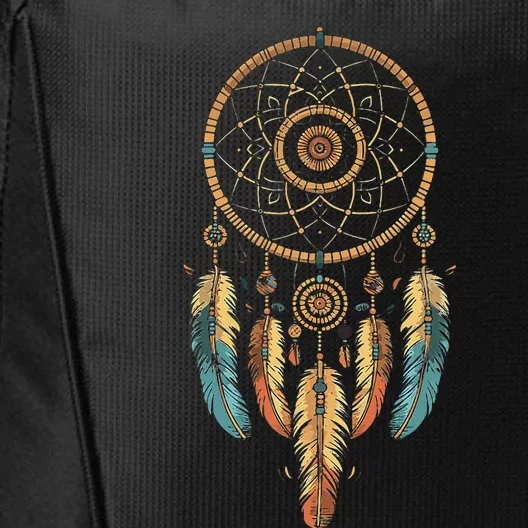 Dream Catcher Native American Tribal City Backpack