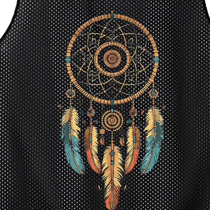 Dream Catcher Native American Tribal Mesh Reversible Basketball Jersey Tank