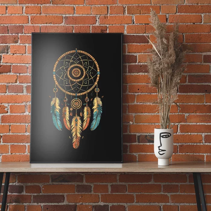 Dream Catcher Native American Tribal Poster