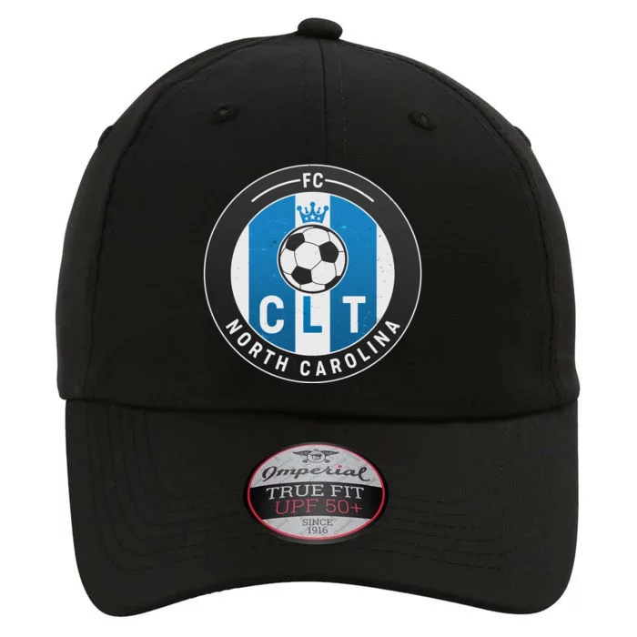 Distressed Charlotte North Carolina CLT Soccer Jersey The Original Performance Cap