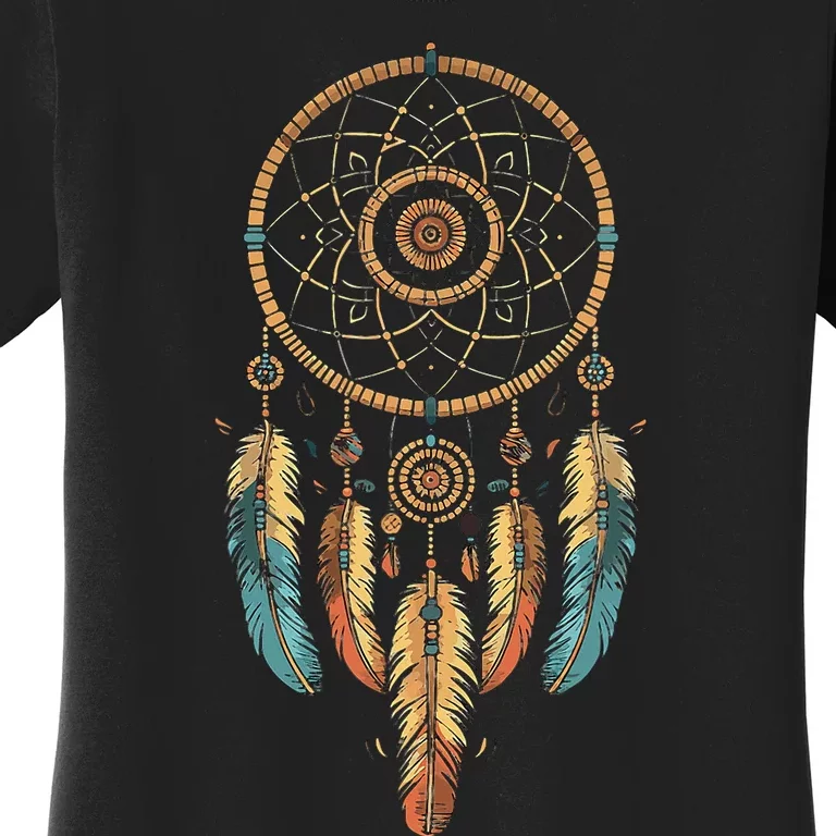 Dream Catcher Native American Tribal Women's T-Shirt