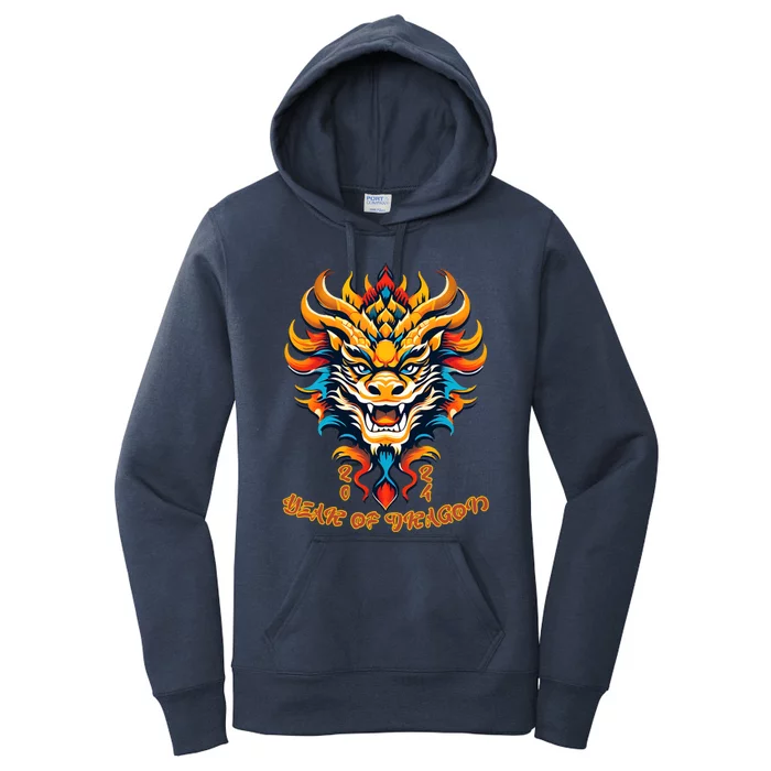 Dragon Chinese New Year 2024 Women's Pullover Hoodie