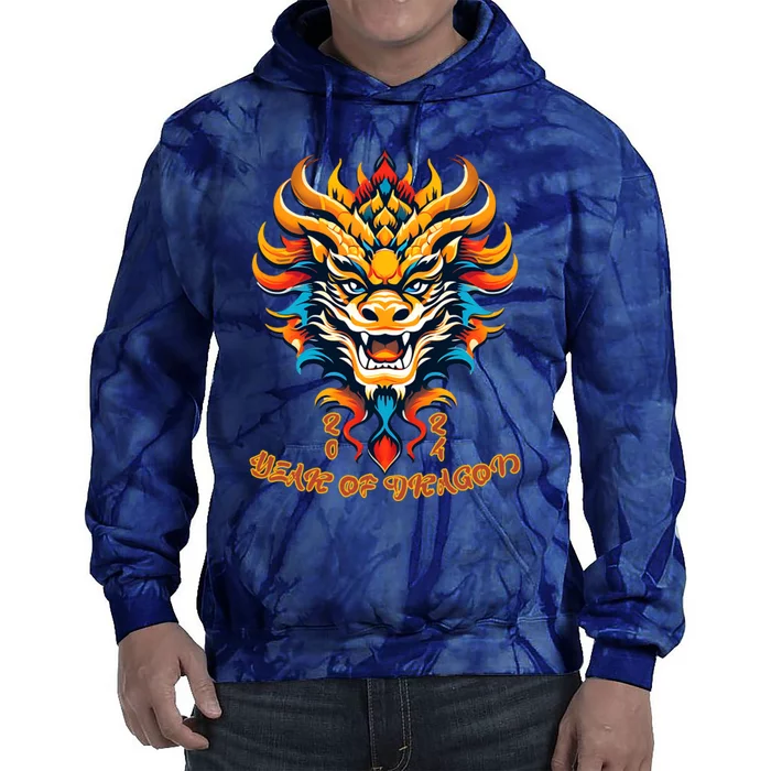 Dragon Chinese New Year 2024 Tie Dye Hoodie