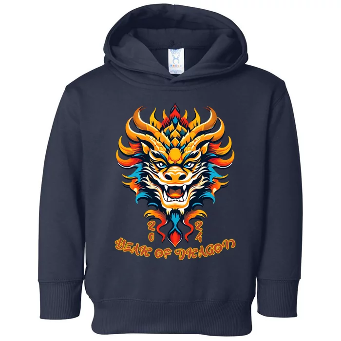 Dragon Chinese New Year 2024 Toddler Hoodie