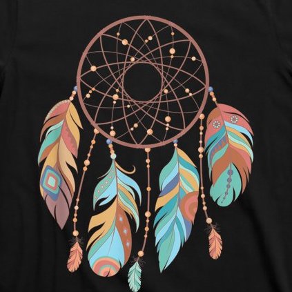 Dream Catcher Native American Feathers Tribal Dreamcatcher T-Shirt