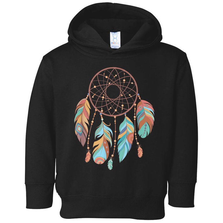 Dream Catcher Native American Feathers Tribal Dreamcatcher Toddler Hoodie