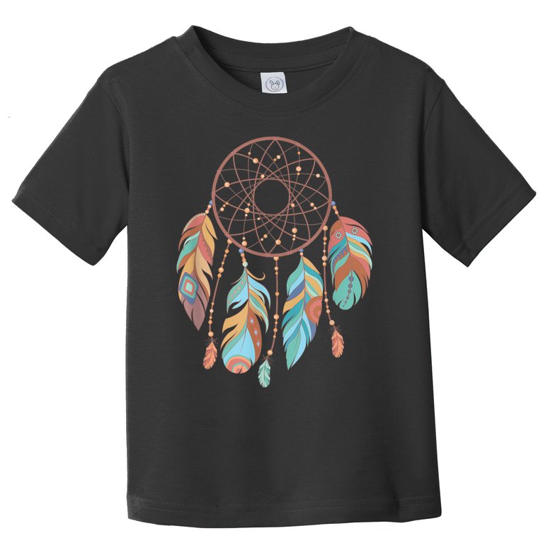 Dream Catcher Native American Feathers Tribal Dreamcatcher Toddler T-Shirt