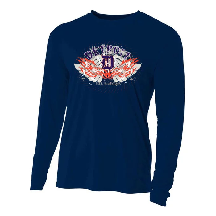 Detroit City Of Angels Cooling Performance Long Sleeve Crew