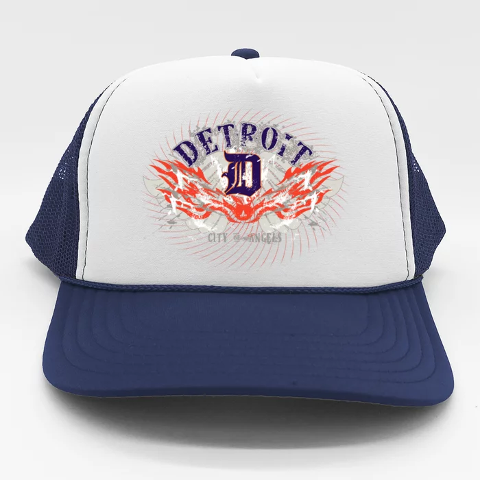 Detroit City Of Angels Trucker Hat