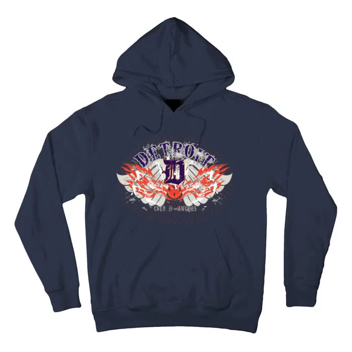 Detroit City Of Angels Tall Hoodie