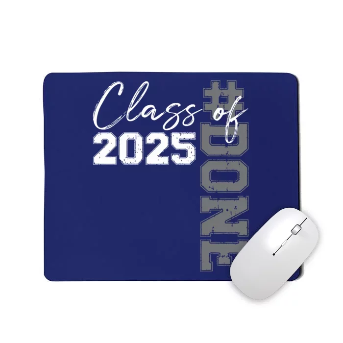 Done Class Of 2025 Graduate Funny 2025 Graduation Seniors Mousepad