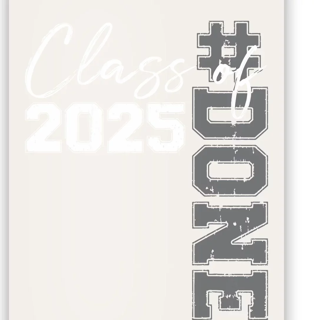 Done Class Of 2025 Graduate Funny 2025 Graduation Seniors Poster