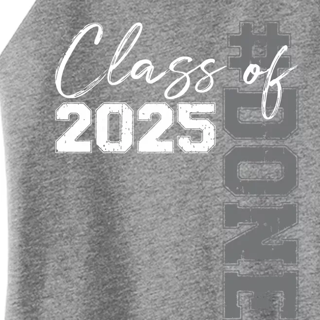 Done Class Of 2025 Graduate Funny 2025 Graduation Seniors Women’s Perfect Tri Rocker Tank