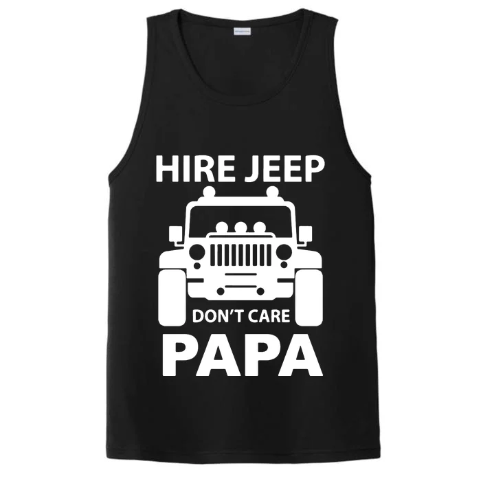 Dont Care Papa Performance Tank