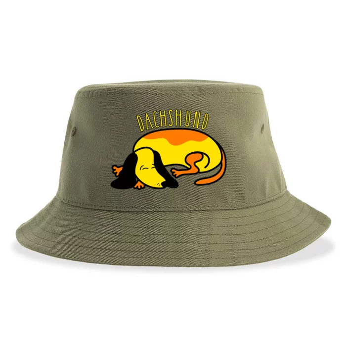 Dachshund Cute Puppy Dog Doggy Lover Funny Gift Sustainable Bucket Hat