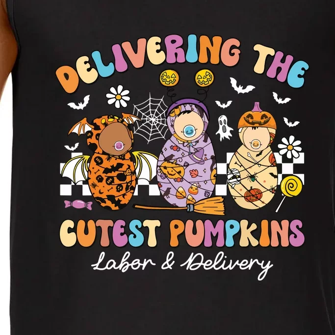 Delivering Cutest Pumpkins Labor Delivery Nurse Halloween Comfort Colors® Tank Top