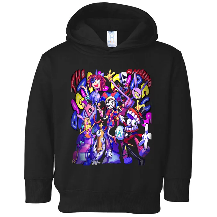 Digital Circus Pomni Cute Ragatha Jax Digitalcircus Toddler Hoodie ...