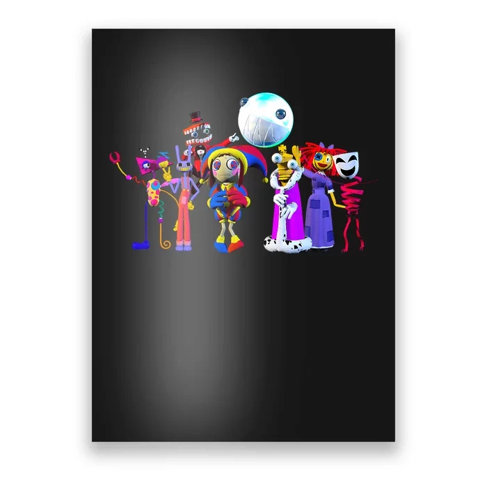 Digital Circus Pomni Funny Ragatha Caine Digitalcircus Funny Design Poster